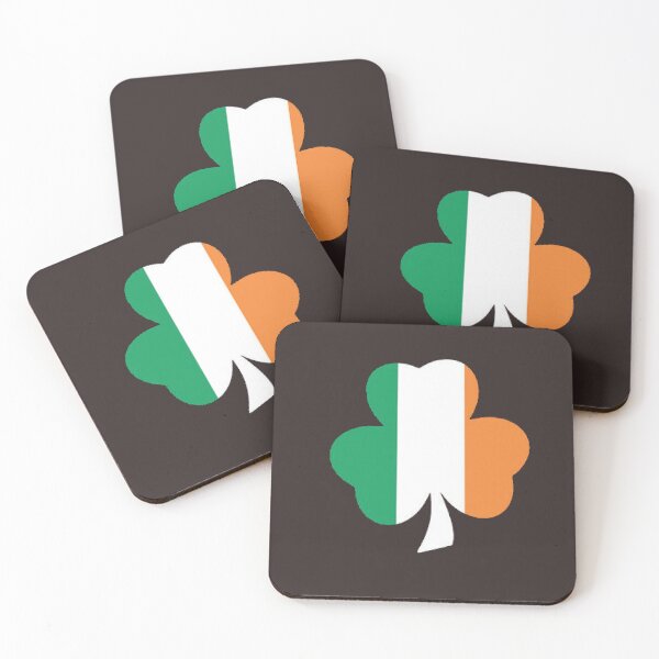 Item preview, CHARM Shamrock Flag T Shirt Funny Ireland St Patricks Day Irish designed and sold by LioRag.