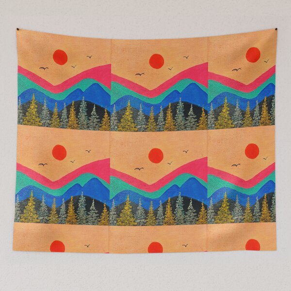 Item preview, Sunset Minimalist Design  designed and sold by NajzlaArt.