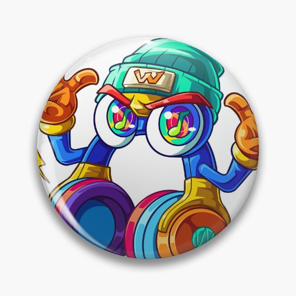 Item preview, Funky Colorful Cartoon Headphone  designed and sold by Woketoon.