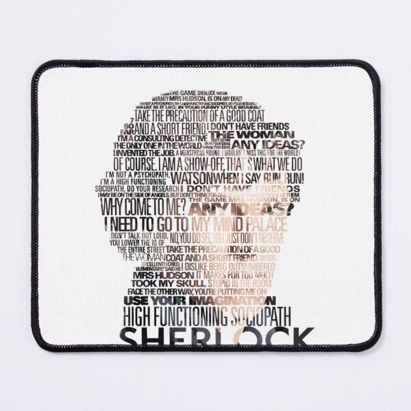 Item preview, Band Sherlock Quotes Graphic designed and sold by EarleneParisian.