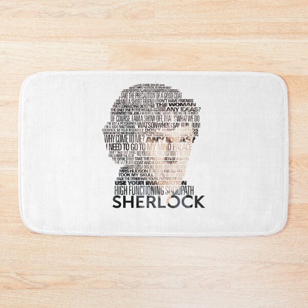 Item preview, Band Sherlock Quotes Graphic designed and sold by EarleneParisian.