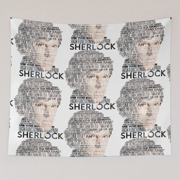 Item preview, Band Sherlock Quotes Graphic designed and sold by EarleneParisian.