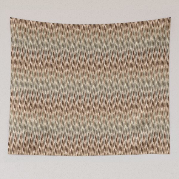 Item preview, Beige and brown zigzag pattern. designed and sold by marinaklykva.