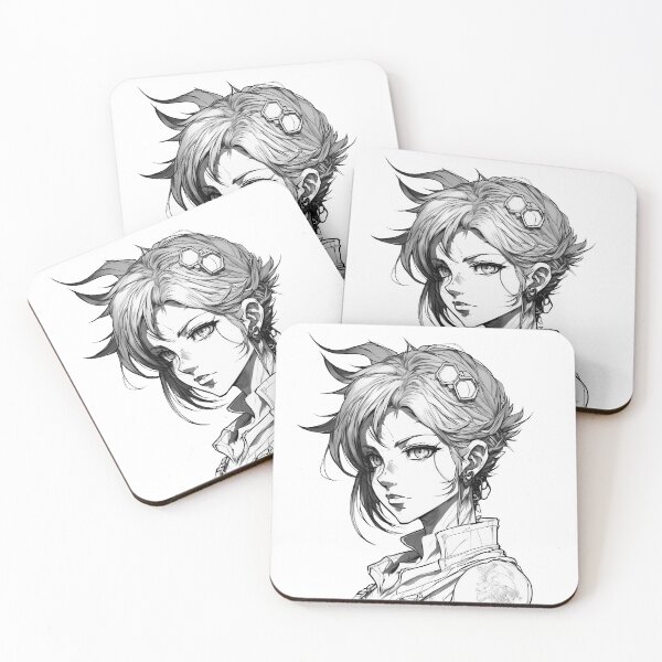 Item preview, Female Anime Character - Pencil Drawing designed and sold by AquelasArt.