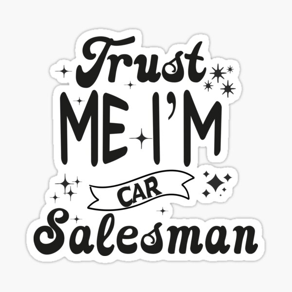 World's Best Salesperson Sales Person Salesman' Sticker