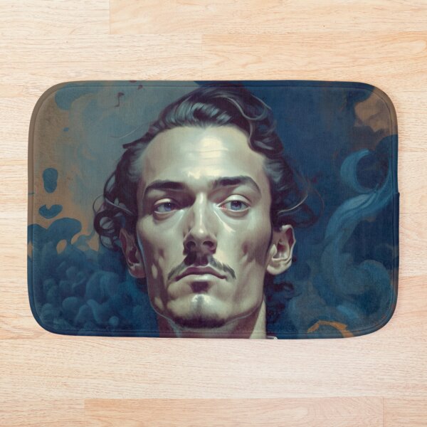 Item preview, Beautiful Inspiration Portrait of Salvador DALI, AI art, Print Art designed and sold by XIX361ART.