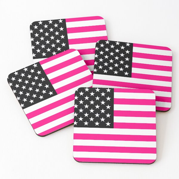 Item preview, pink american flag designed and sold by Gossip Rag.