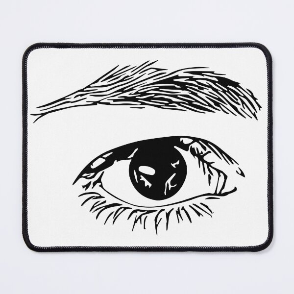 Item preview, Eye close-up vectordesign black and white designed and sold by Carijn-.