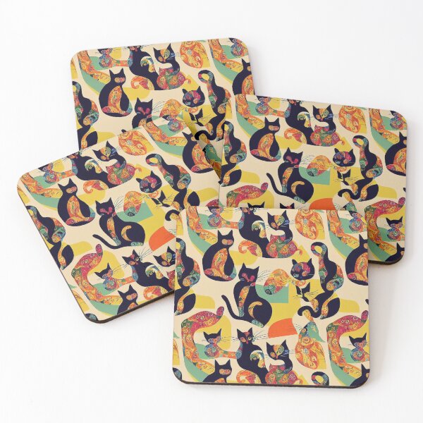 Item preview, Avant-garde cubism cats designed and sold by YeKnot.