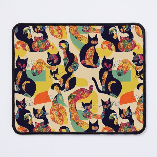 Item preview, Avant-garde cubism cats designed and sold by YeKnot.