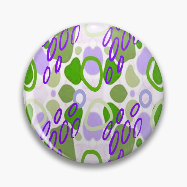 Item preview, Circle Abstraction Psychedelic Graphic Design 5, Abstraction, bold colorful abstract playful design inspired by nature designed and sold by Adri Barnard.