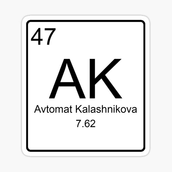 Elemental AK47 Sticker