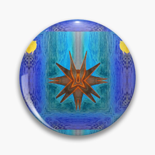 Item preview, *LUMINOUS CONCERTO FOR A NINE-POINTED STAR, IN OCEAN MOON - BAHA'I SIGN - UNITY IN DIVERSITY - BAHA'I WORLD PEACE - UNIVERSAL LOVE - WORLD CITIZEN* designed and sold by Ralek.