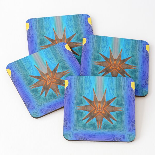 Item preview, *LUMINOUS CONCERTO FOR A NINE-POINTED STAR, IN OCEAN MOON - BAHA'I SIGN - UNITY IN DIVERSITY - BAHA'I WORLD PEACE - UNIVERSAL LOVE - WORLD CITIZEN* designed and sold by Ralek.