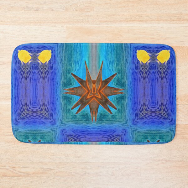 Item preview, *LUMINOUS CONCERTO FOR A NINE-POINTED STAR, IN OCEAN MOON - BAHA'I SIGN - UNITY IN DIVERSITY - BAHA'I WORLD PEACE - UNIVERSAL LOVE - WORLD CITIZEN* designed and sold by Ralek.