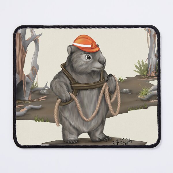 Item preview, Combat Wombat to The Rescue designed and sold by Tiffanee Daley.