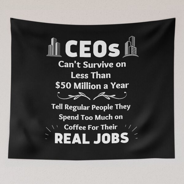 Item preview, CEOs Say No Coffee designed and sold by Evolved-LovinIt.