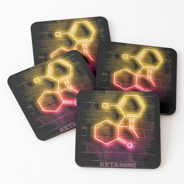 Item preview, ketamine molecule composition chemical structure  designed and sold by limonhakec.