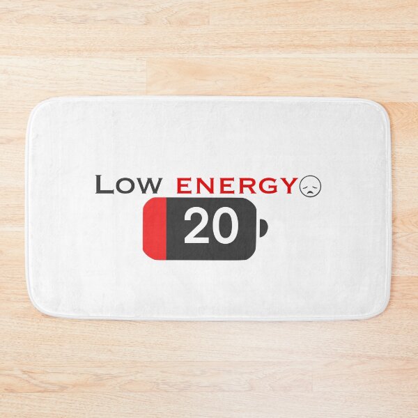 Item preview, 20% Low battery charge. Low energy designed and sold by Manar Altaweel.