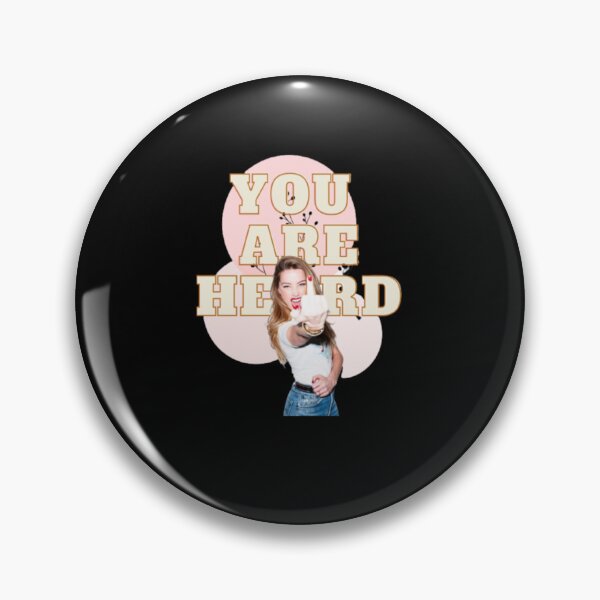 Item preview, Amber Heard - You Are Heard designed and sold by HailieHessel.