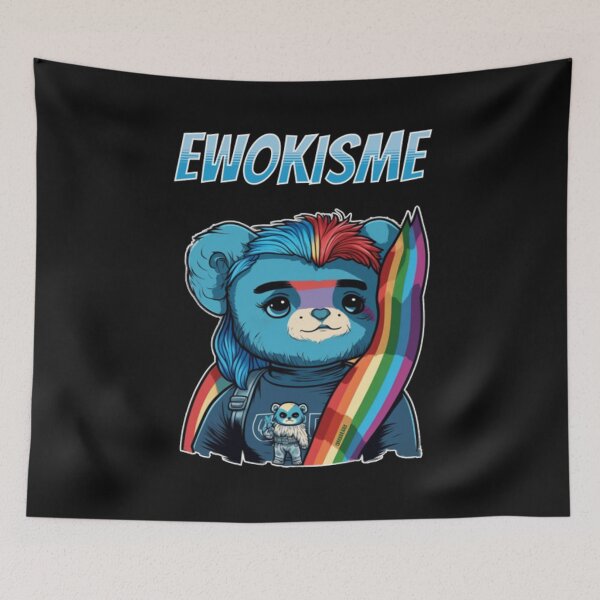 Item preview, EWIKISME t-shirt, the woke side of the force designed and sold by Paolocazzoduro.