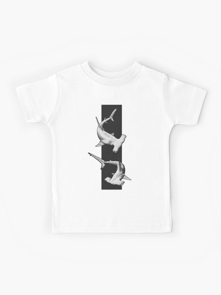 HAMMERHEAD SHARK, INK STYLE Kids T-Shirt for Sale by LiartVibes