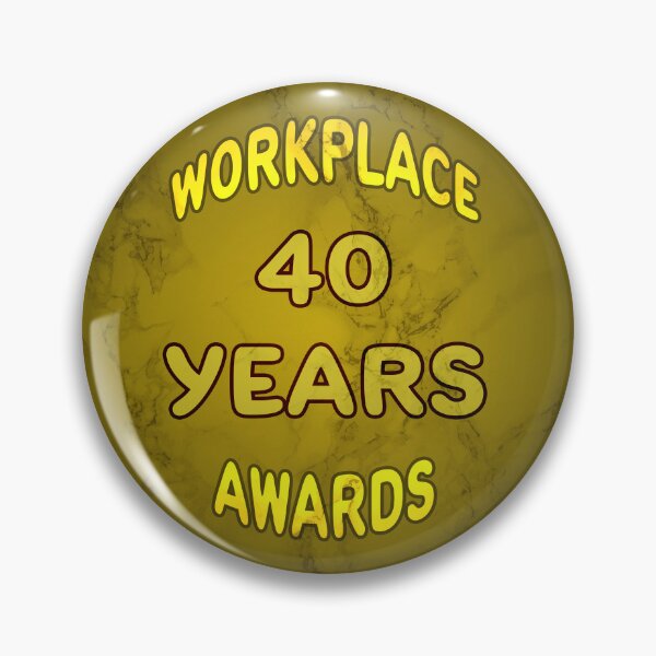 Item preview, Workplace Awards - 40 Years Service designed and sold by Fanarchist.