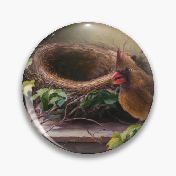Item preview, The Cardinal, the Nest and the Dogwood designed and sold by Kathy Weaver.