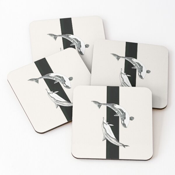 Item preview, DOLFIN AND ORCA | INK STYLE designed and sold by LiartVibes.