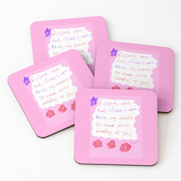 Item preview, Roses are red, violets are blue, I go weak at the knees just thinking of you designed and sold by ArtistRebeccaLS.