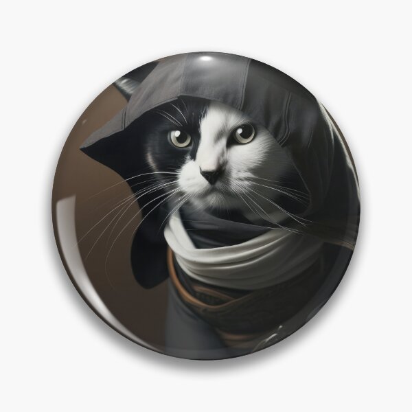 Item preview, Ninja Cat 01 designed and sold by PetSmartsPrint.