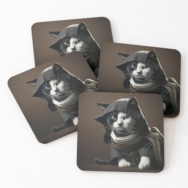 Item preview, Ninja Cat 01 designed and sold by PetSmartsPrint.