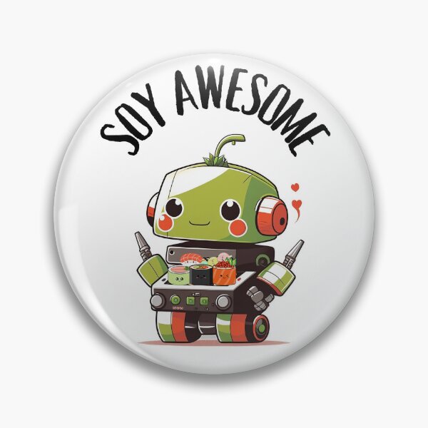 Item preview, Soy Awesome Cute Sushi Roll Robot designed and sold by Blvckstudios.