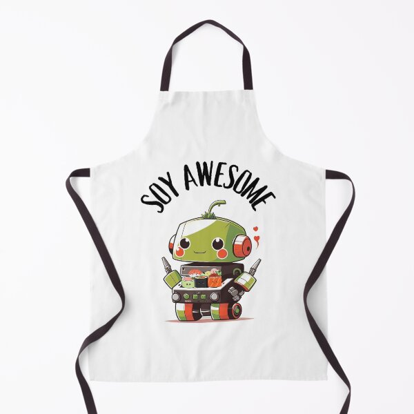Item preview, Soy Awesome Cute Sushi Roll Robot designed and sold by Blvckstudios.