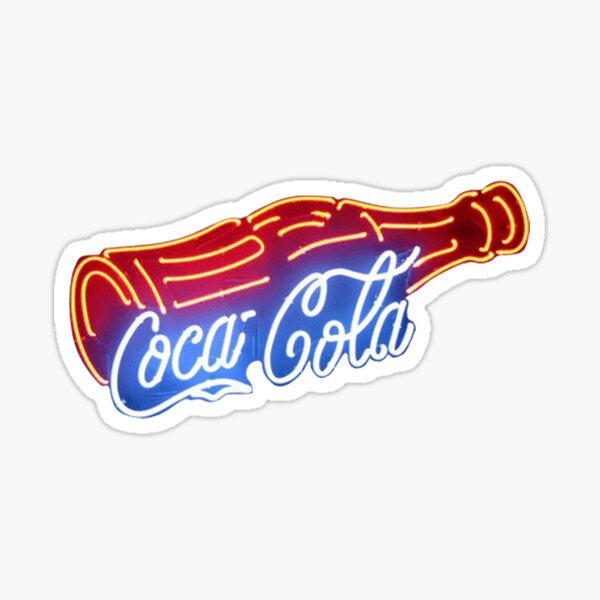 Coca-Cola Light Bottle Sticker