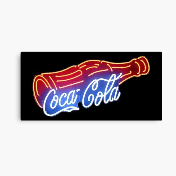 Coca-Cola Light Bottle Canvas Print