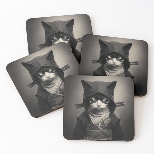 Item preview, Ninja Cat 02 designed and sold by PetSmartsPrint.