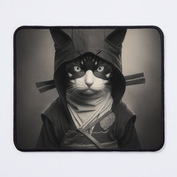 Item preview, Ninja Cat 02 designed and sold by PetSmartsPrint.