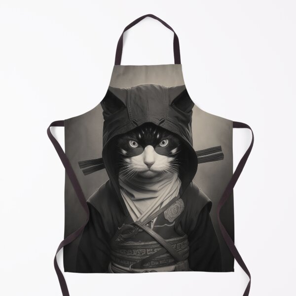 Item preview, Ninja Cat 02 designed and sold by PetSmartsPrint.