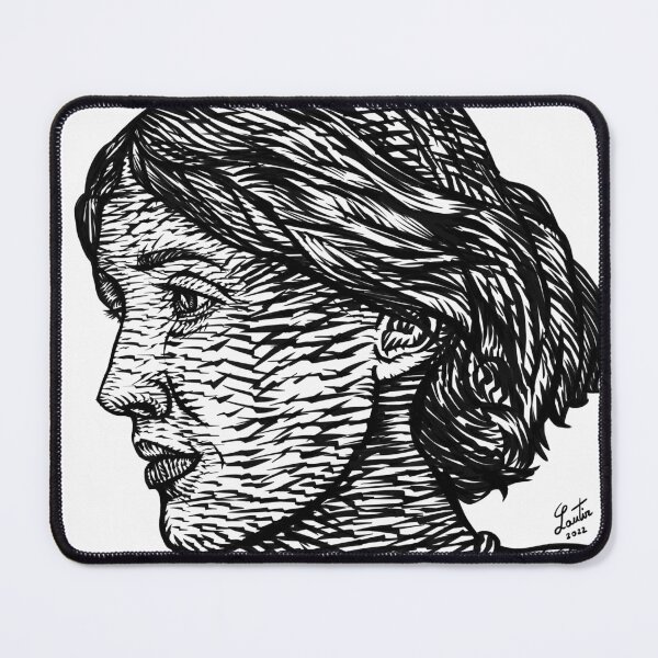 Item preview, VIRGINIA WOOLF ink portrait .2 designed and sold by lautir.