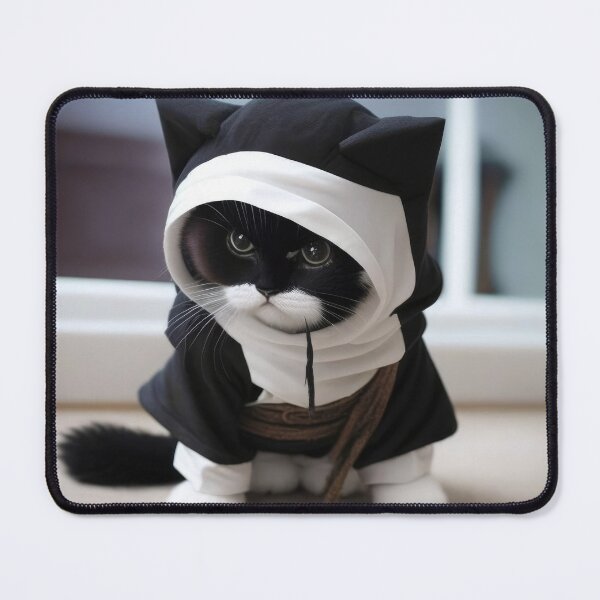 Item preview, Ninja Cat 03 designed and sold by PetSmartsPrint.