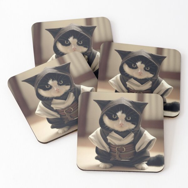 Item preview, Ninja Cat 04 designed and sold by PetSmartsPrint.