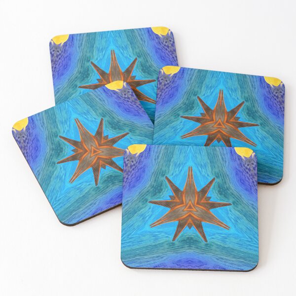 Item preview,  *LUMINOUS CONCERTO FOR A NINE-POINTED STAR, IN OCEAN MOON - BAHA'I SIGN - UNITY IN DIVERSITY - BAHA'I WORLD PEACE - UNIVERSAL LOVE - WORLD CITIZEN* designed and sold by Ralek.