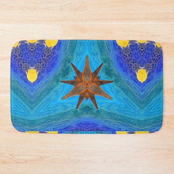 Item preview,  *LUMINOUS CONCERTO FOR A NINE-POINTED STAR, IN OCEAN MOON - BAHA'I SIGN - UNITY IN DIVERSITY - BAHA'I WORLD PEACE - UNIVERSAL LOVE - WORLD CITIZEN* designed and sold by Ralek.