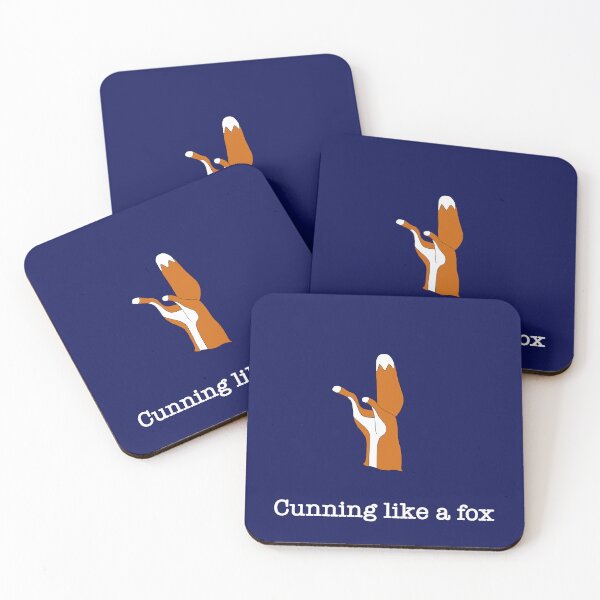 Item preview, Cunning like a fox (white) designed and sold by EarlGrey88.
