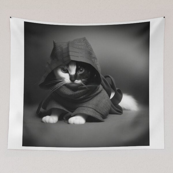 Item preview, Ninja Cat 05 designed and sold by PetSmartsPrint.