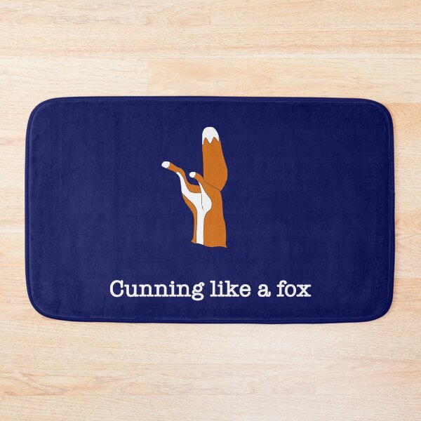 Item preview, Cunning like a fox (white) designed and sold by EarlGrey88.