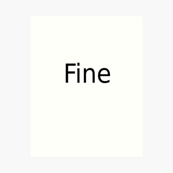 Fine Art Print