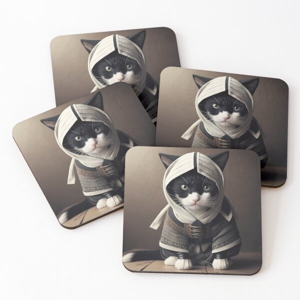 Item preview, Ninja Cat 06 designed and sold by PetSmartsPrint.