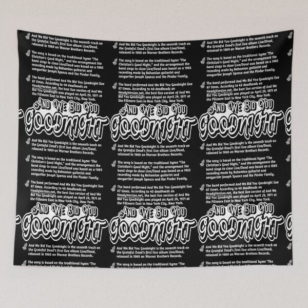 Item preview, And We Bid You Goodnight designed and sold by HailieHessel.